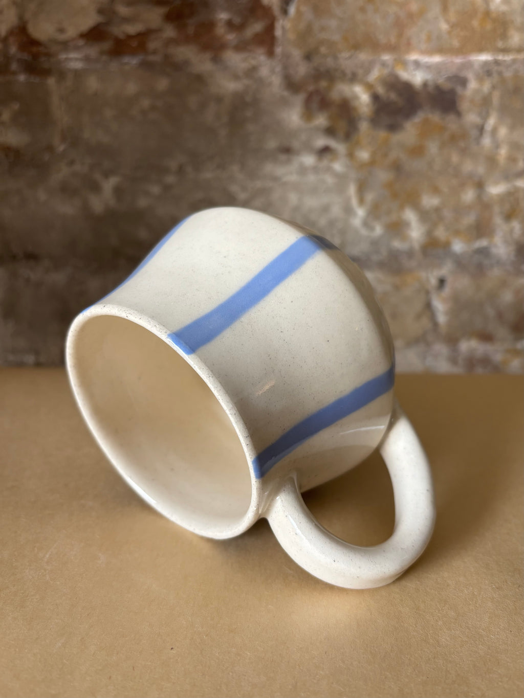 Blue Striped Mug