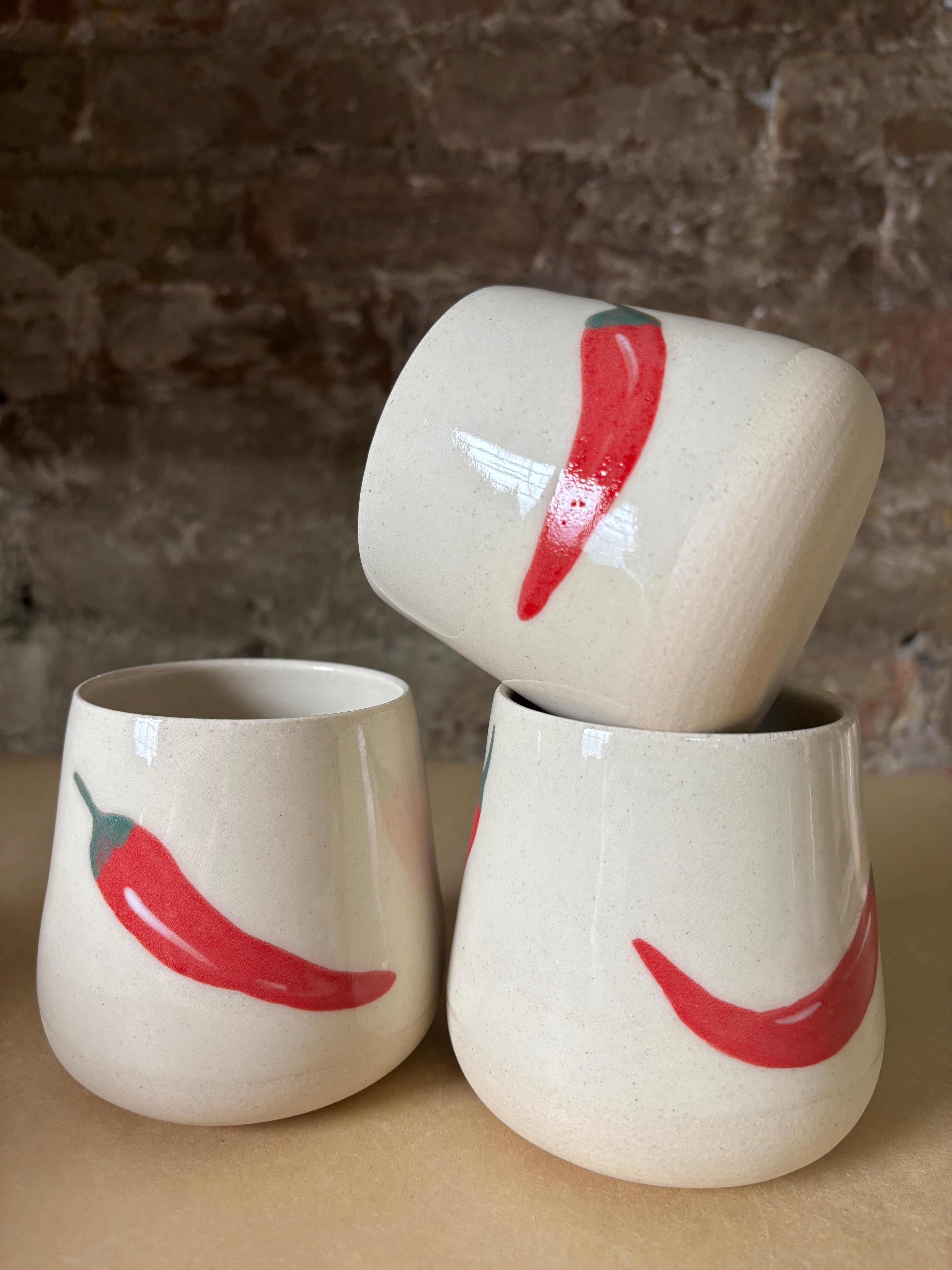 12 oz. Chili Pepper Tumbler - Seconds