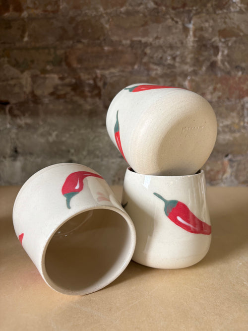 12 oz. Chili Pepper Tumbler - Seconds