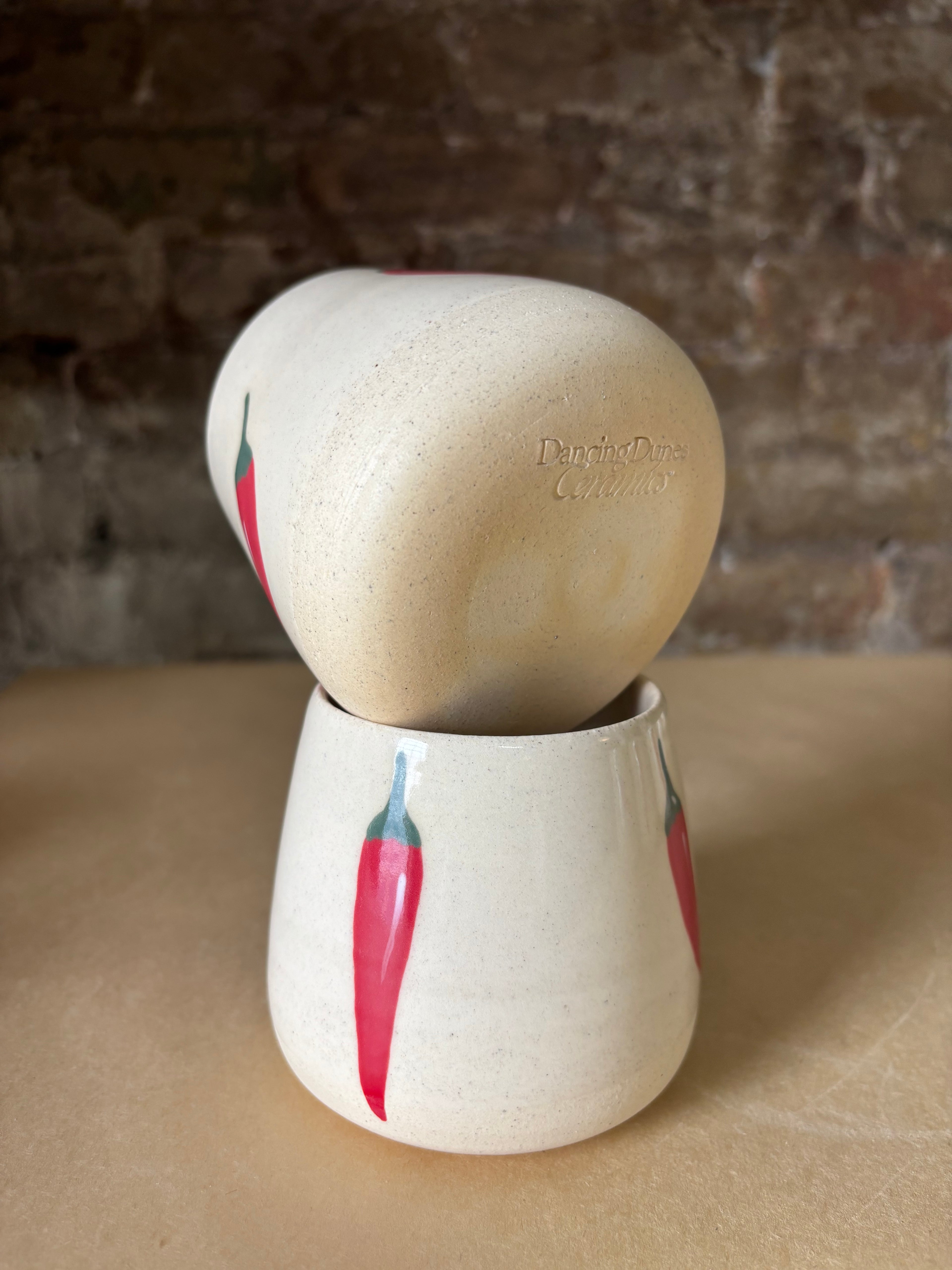 12 oz. Chili Pepper Tumbler - Seconds