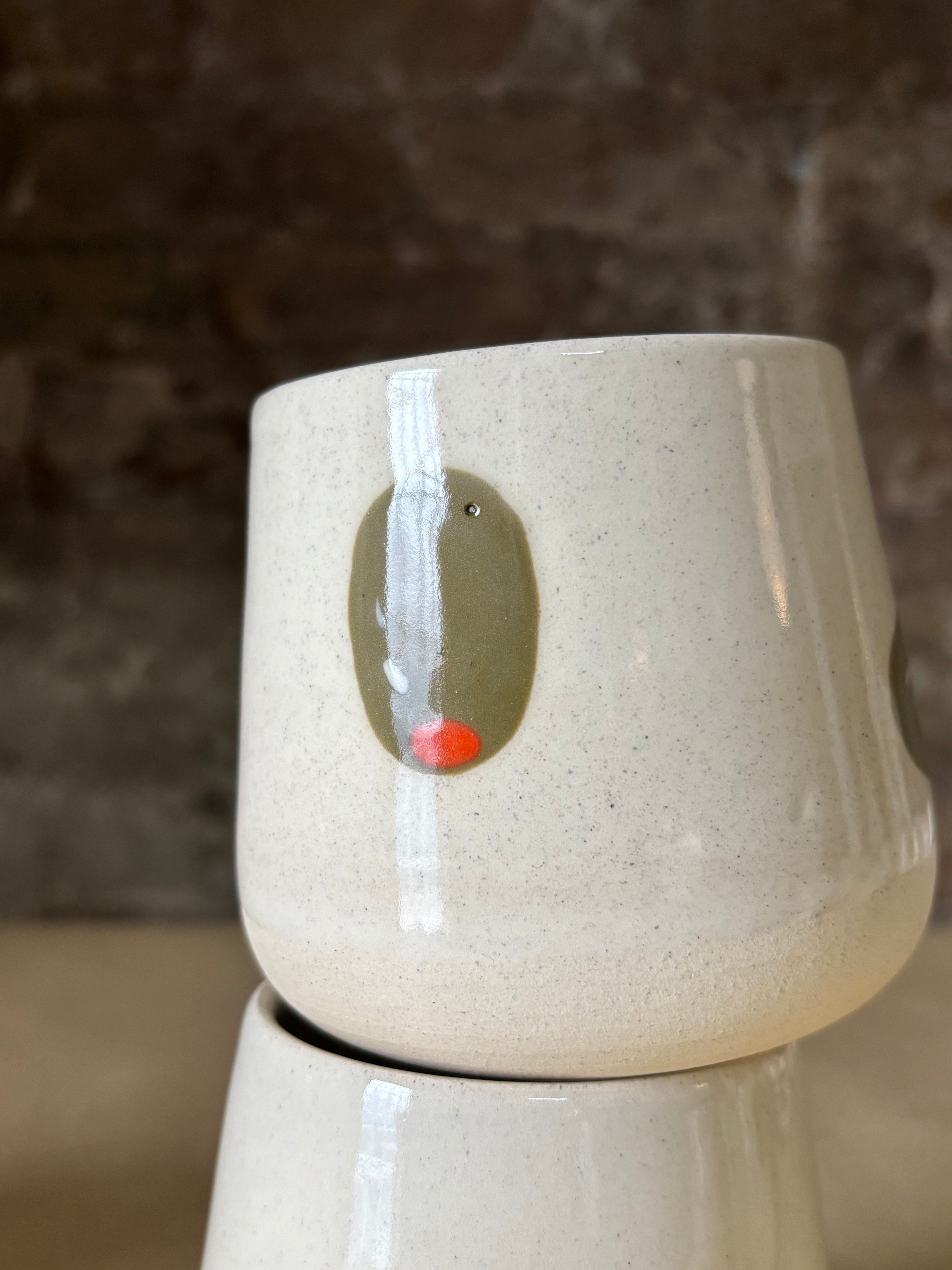 12 oz. Olive Tumbler - Seconds