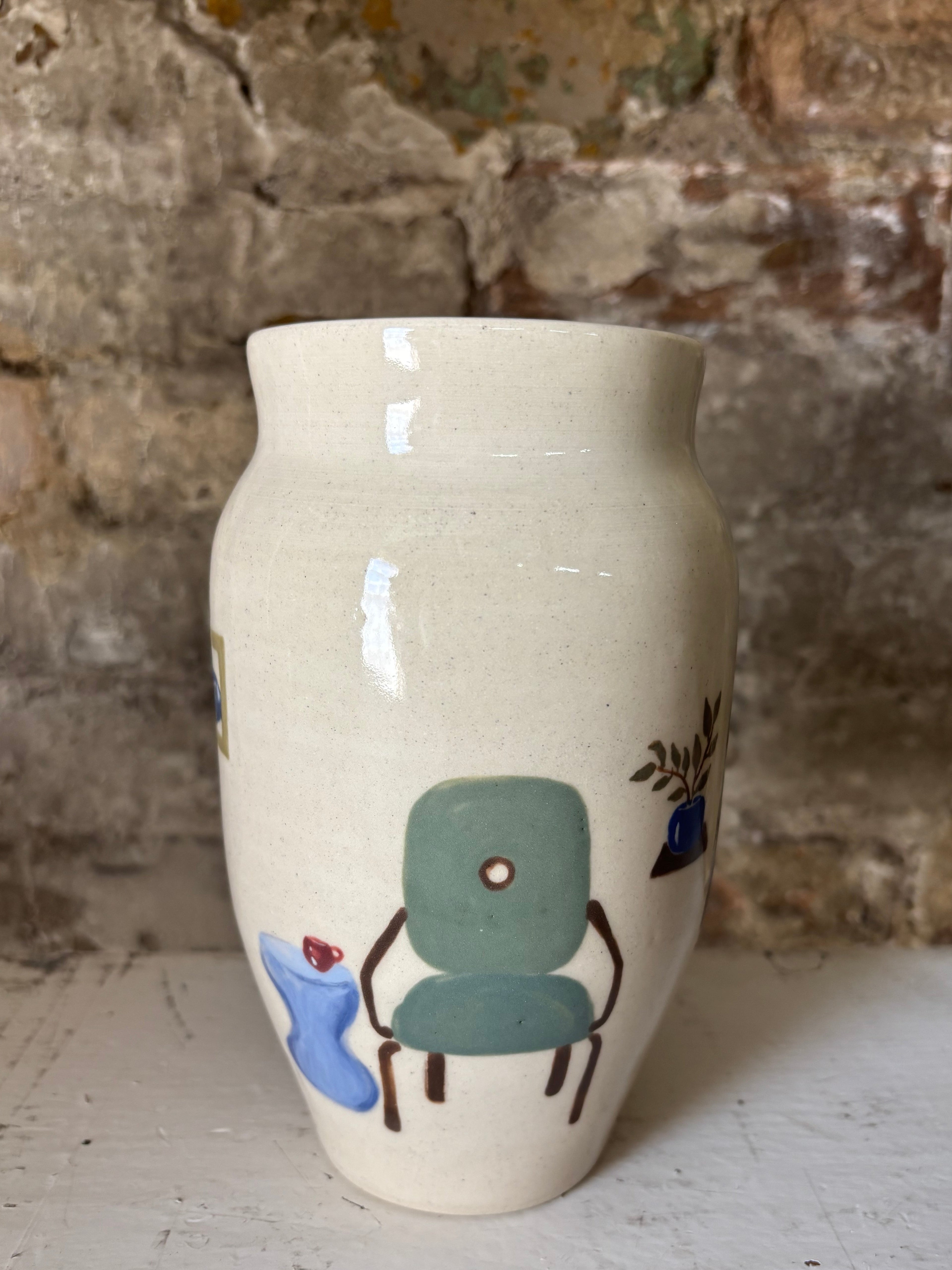 Morning Coffee - Still Life Vase